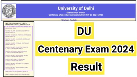 du centenary chance result